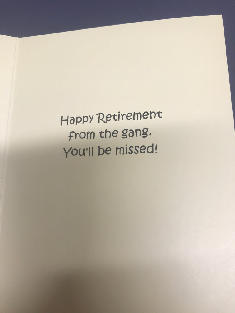 Don’t Jump! … | Retirement Card