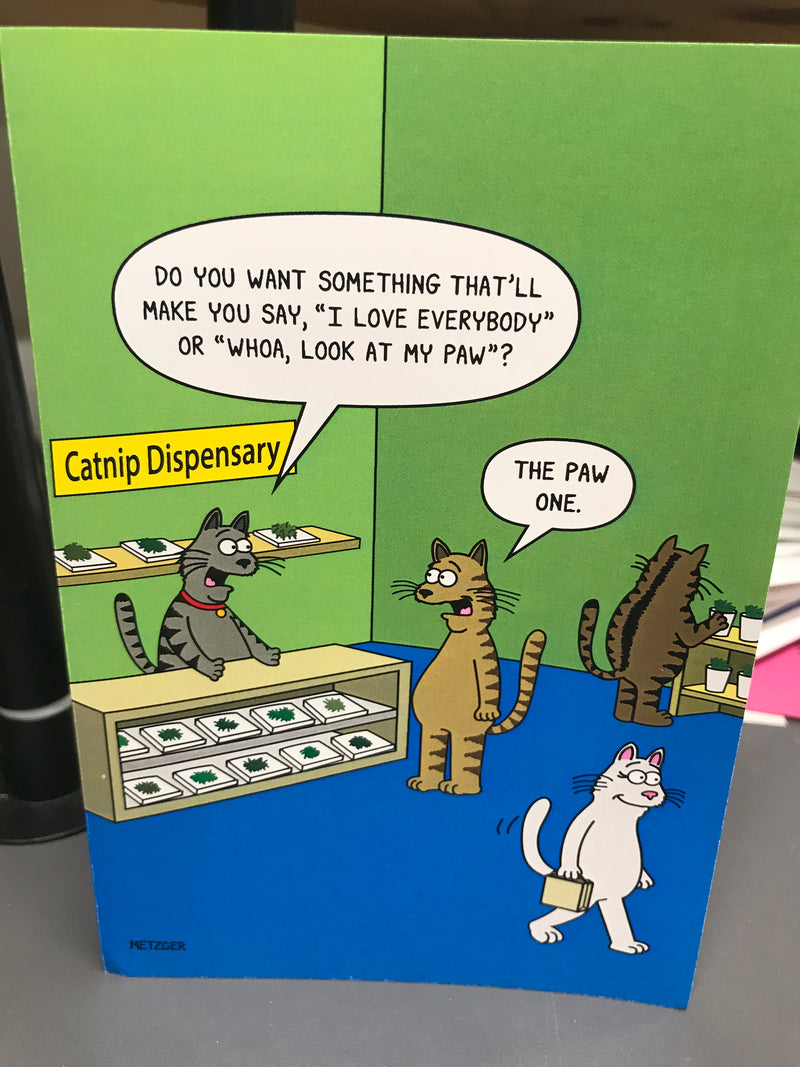 Catnip Dispensary| Birthday Card