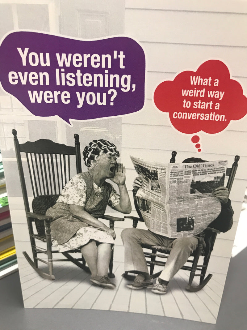 You weren’t even,… | Anniversary Card