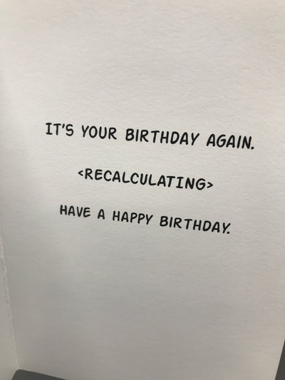 No, no, no!| Birthday Card