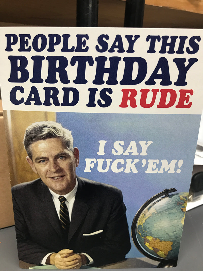 People say this Birthday | Birthday Card