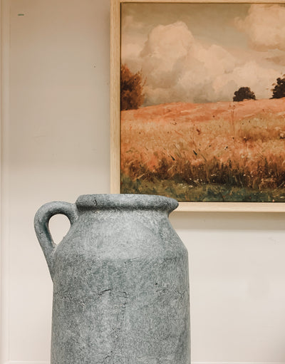 Charcoal Vase Pitcher