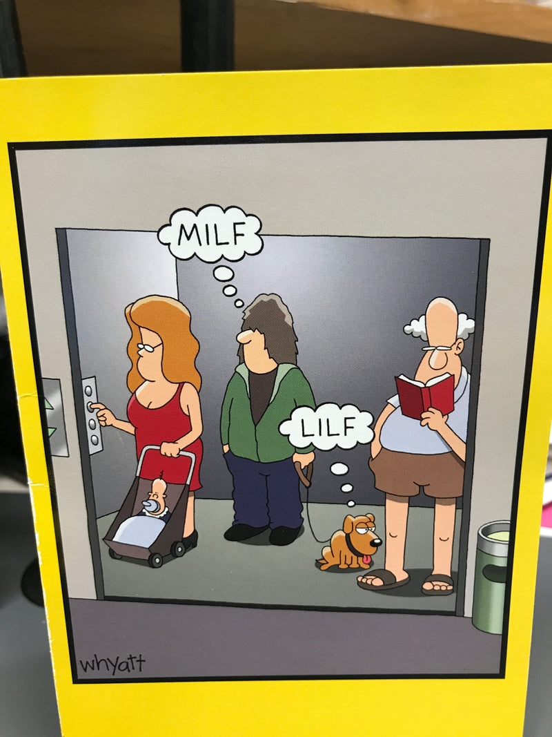 Milf, Lilf| Birthday Card