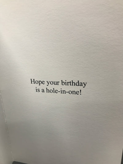 Now your | Birthday Card