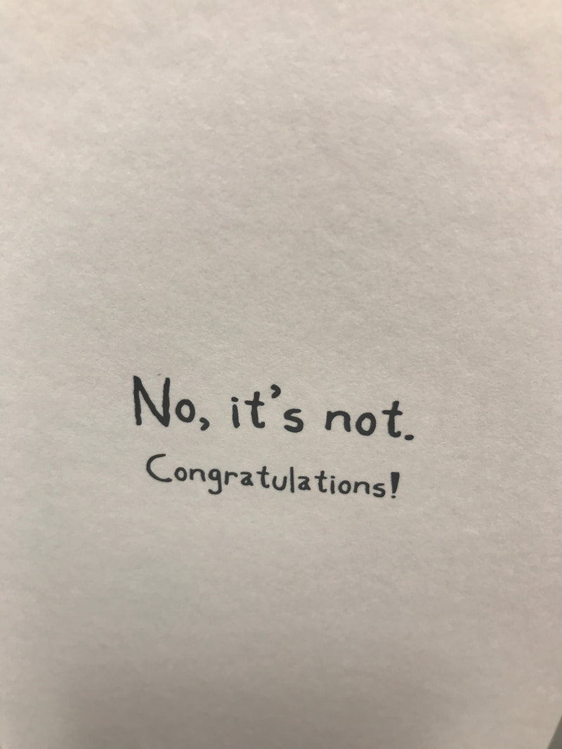 Sloth | Congratulations Card