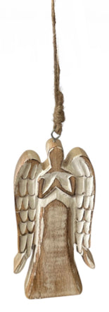 Angel Ornament - Natural