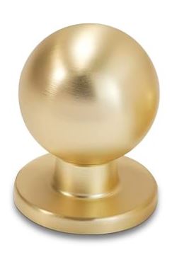 Knob | Round Gold (18)