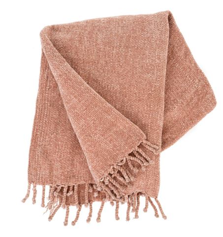 Throw | Blush Palisades Chenille