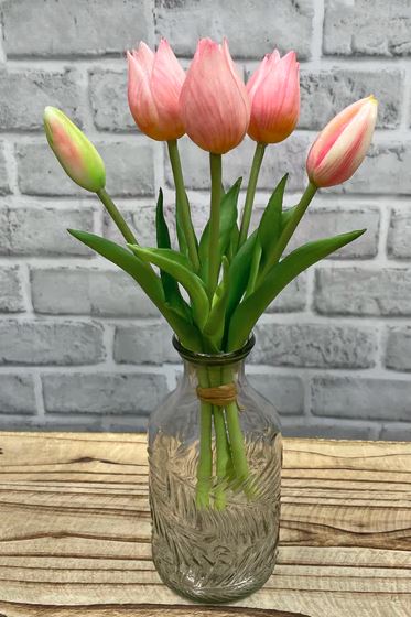 Real Touch Mini Wild Tulips | Bundle of 5