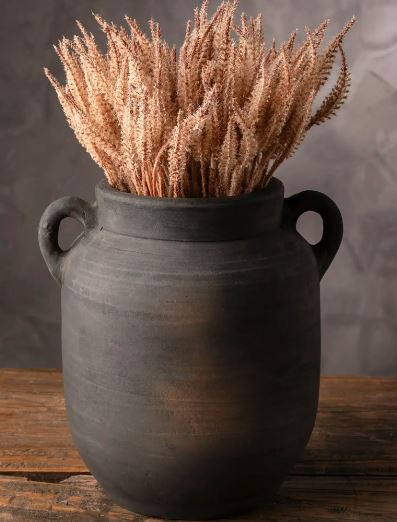 Provenance Burnt Terracotta Vase